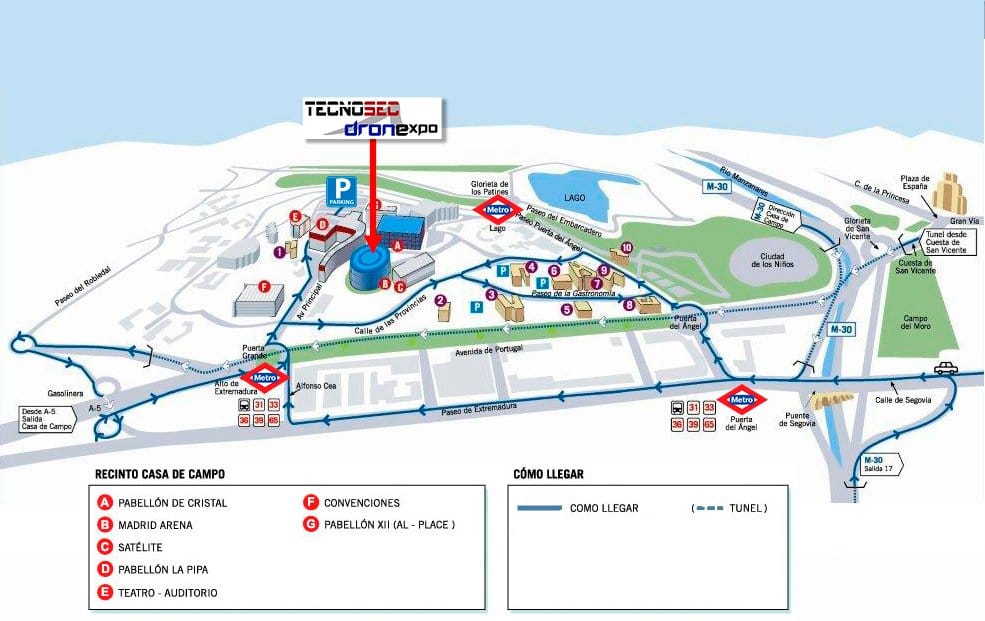 tecnosec como llegar