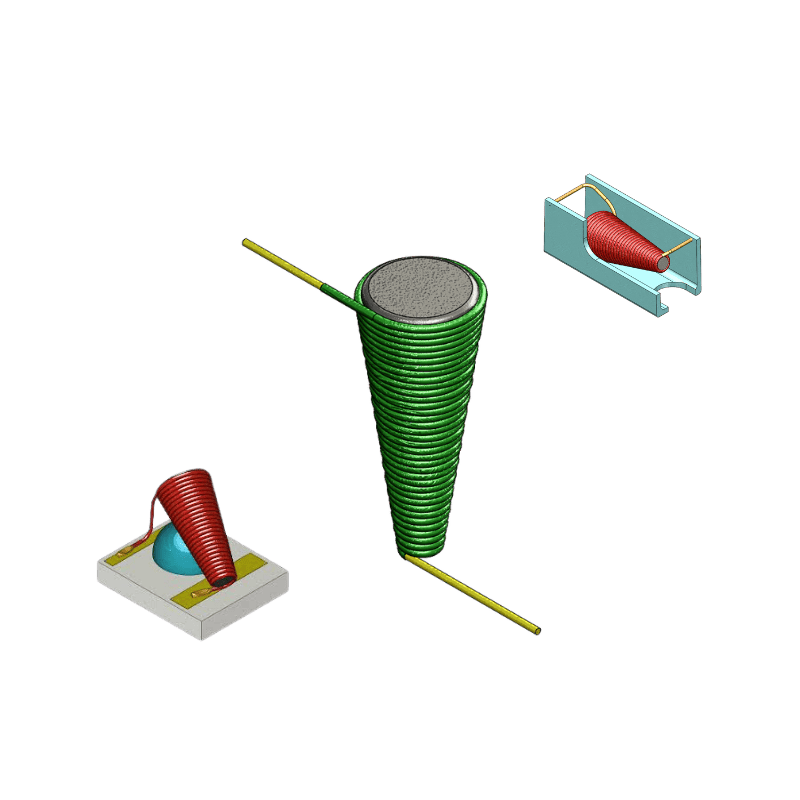 Broadband Conical Inductors
